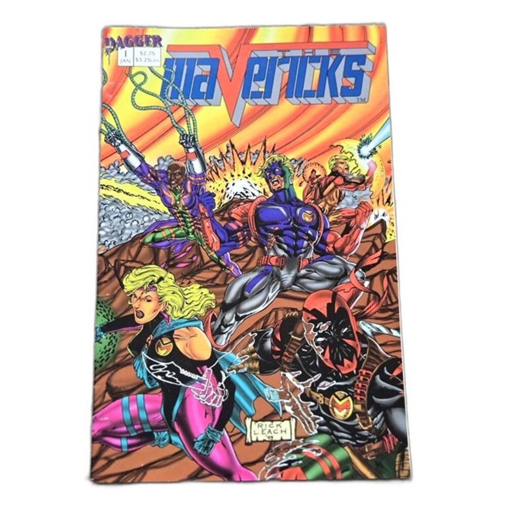 The Mavericks #1 (1993) Dagger Comics Vintage